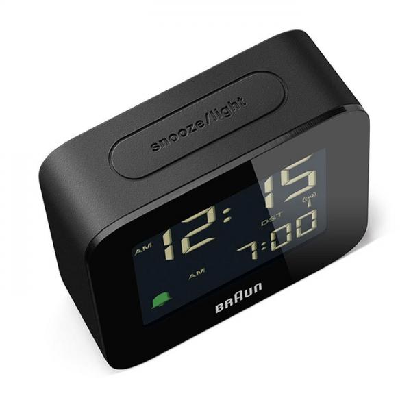 réveils radio-piloté de Braun® BC08B noir