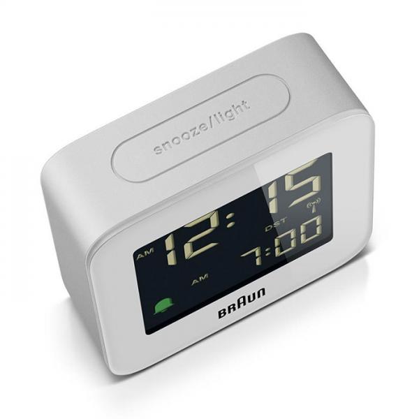 BRAUN® Global BC08W-DCF: LCD digital Funkwecker. Ideal für die Reise⭐