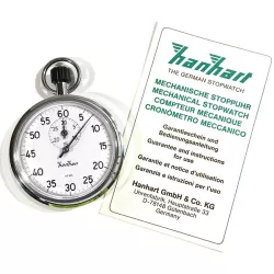 HANHART mechanische Handstoppuhr Mono Kronenstopper
