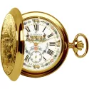 Ethno Taschenuhr Handaufzug Aerowatch  gold