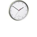 TFA EFR Sweep Silent Funkwanduhr silber mit Index