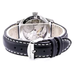 ZENO-WATCH BASEL Retro Classic Handaufzug Skelettuhr Edelstahl