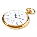 Klassik Taschenuhr Handaufzug Bulova Louis XVI vergoldet