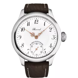 ZENO-WATCH BASEL Retro Record Handaufzug Uhr mit altem Uhrwerk