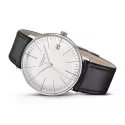 Junghans MAX BILL 34 Automatikuhr Stahl weiss Index
