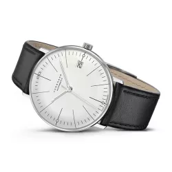 Junghans MAX BILL 34 Automatikuhr Stahl weiss Index