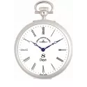 8 Tage Taschenuhr Handaufzug ZENO Sterling Silber römisch