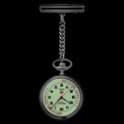 Krankenschwester Anhängeuhr Regent Pulsometer Lumi