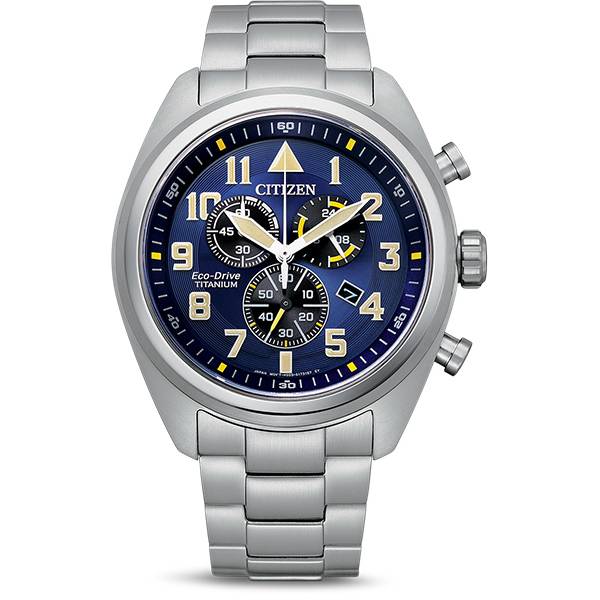CITIZEN Field Chronograph Super Titanium Solar 43mm blau CITIZEN Field Chronograph Super Titanium Solar 43mm blau
