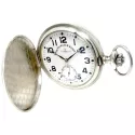 Klassik Taschenuhr Handaufzug Silber Basilea