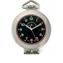 Design Taschenuhr Quartz zum Hinstellen schwarz