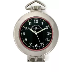 Design Taschenuhr Quartz zum Hinstellen schwarz