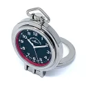 Design Taschenuhr Quartz zum Hinstellen schwarz