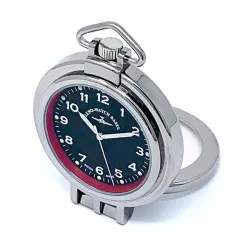 Design Taschenuhr Quartz zum Hinstellen schwarz