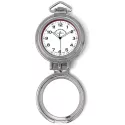 Design Taschenuhr Quartz zum Hinstellen weiss