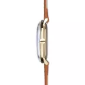 Junghans MAX BILL 34 Handaufzuguhr vergoldet hellgrau Index