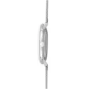 Junghans MAX BILL 34 Automatikuhr Stahl weiss Index Mesh