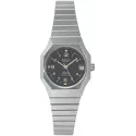 ZENO Octo Saphir 25 Damenuhr Edelstahl mit Datum