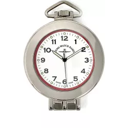 Design Taschenuhr Quartz zum Hinstellen weiss