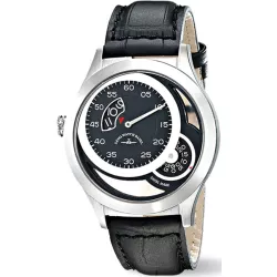 ZENO-WATCH BASEL Digital Disk Cockpit Quartzuhr schwarz