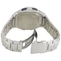 CASIO Digital Funkuhr LCD Wave Ceptor 5 Metalllband