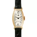 ROSEMONT mini 14K Gold Damenuhren im vintage Look schwarz