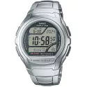 CASIO Digital Funkuhr LCD Wave Ceptor 5 Metalllband