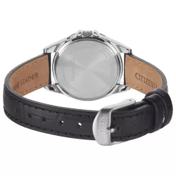 CITIZEN Damen-Funkuhr Eco-Drive Solar Edelstahl LB weiss
