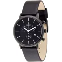 RENDEX Bauhaus Chronograph Quartz schwarz
