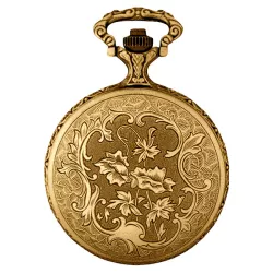 VintageTaschenuhr Quartz Fischer bronc