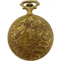 Vintage Entenjagd Taschenuhr Handaufzug Skelett bronc