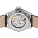 ZENO-WATCH BASEL Retro Basic Automatik Uhr Tag Datum weiss/ros