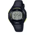 CASIO LCD Illuminator Sportuhr klein schwarz