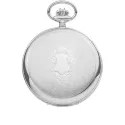Klassik Taschenuhr Handaufzug Silber Numbers