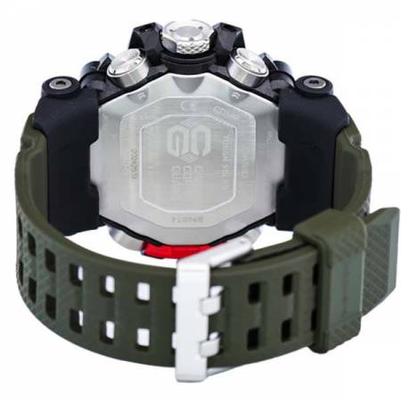 G-SHOCK Mudmaster Solar Funkuhr Kompass-Alti-Baro-Thermo Carbon oliv