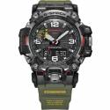 G-SHOCK Mudmaster Solar Funkuhr Kompass-Alti-Baro-Thermo Carbon oliv