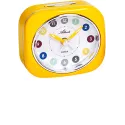 ATLANTA Kinderwecker Sweep Silent gelb