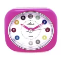 ATLANTA Kinderwecker Sweep Silent rosa