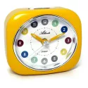 ATLANTA Kinderwecker Sweep Silent gelb