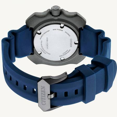 CITIZEN Promaster Eco-Drive Diver Solar Taucheruhr Titan blau
