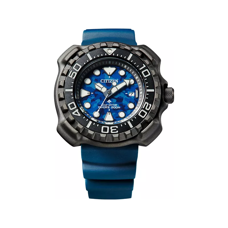 CITIZEN Promaster Eco-Drive Diver Solar Taucheruhr Titan blau