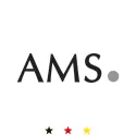AMS Retro Funkwanduhr für drinnen  draussen