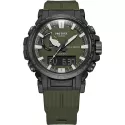 CASIO Pro Trek Funk-Solar Alti-Baro-Thermo-Kompass oliv