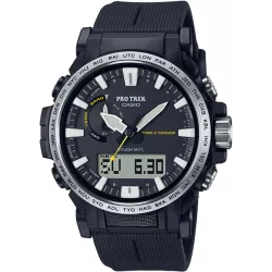 CASIO Pro Trek Funk-Solar Alti-Baro-Thermo-Kompass schwarz