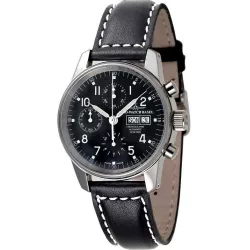 ZENO-WATCH BASEL Pilot Classic Automatik Flieger Chrono Navigator
