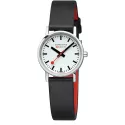 MONDAINE Classic 30 Bahnhofsuhr SBB poliert
