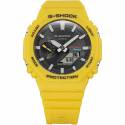 G-SHOCK Analog-Digitaluhr CasiOak Carbon Core Solar gelb