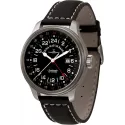 ZENO-WATCH BASEL Pilot Oversized XL 24 Stundenanzeige GMT