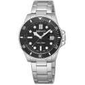 M-WATCH Aqua Steel 41 Schweizer Sportuhr schwarz