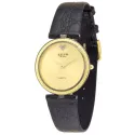 ZENO Finesse Quartz Damenuhr gold